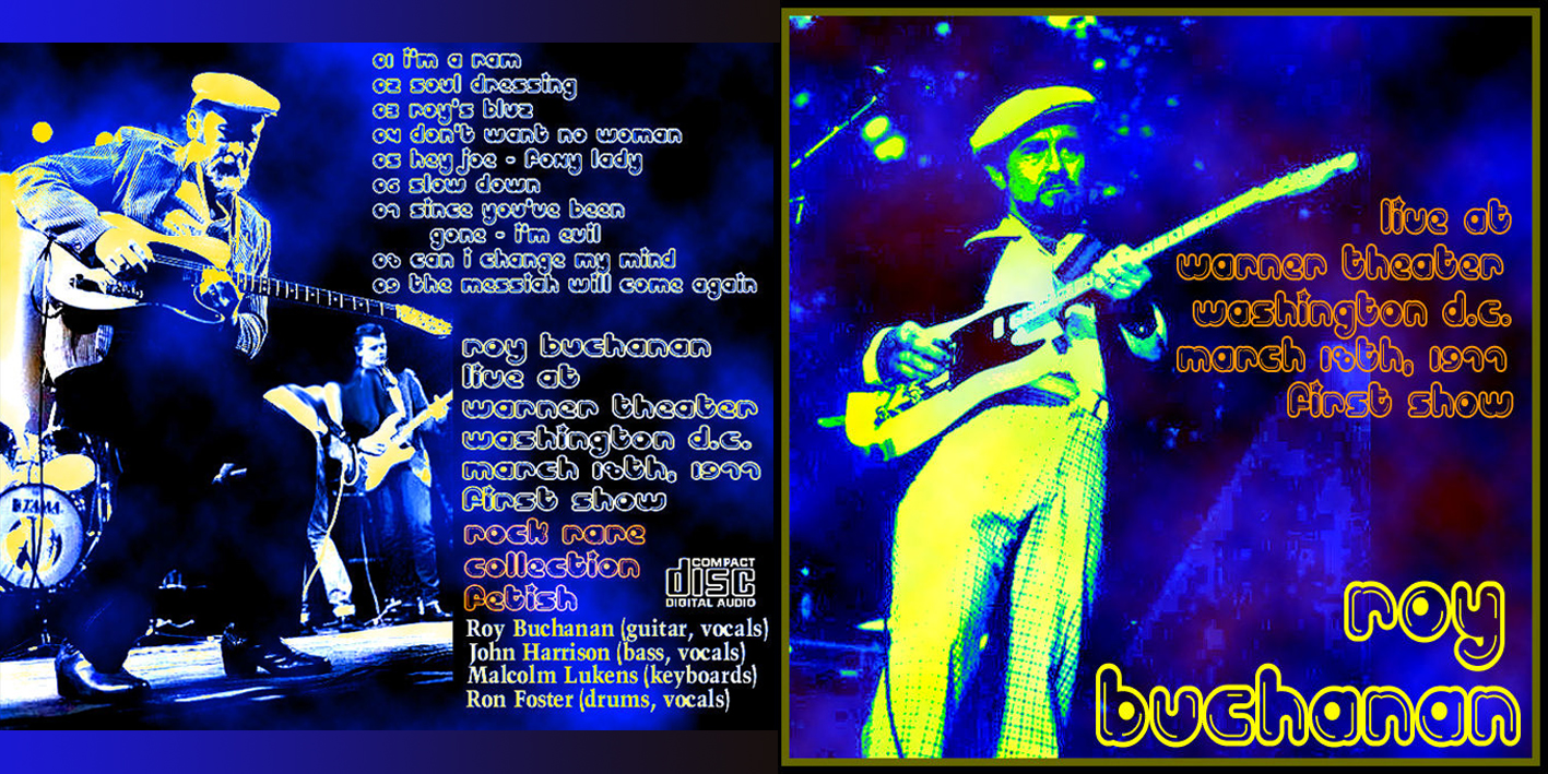 roy buchanan 1977 03 18 cdr warner theater washington dc cover out