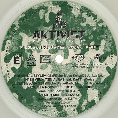 aktivist group lp toujours aktif label 5