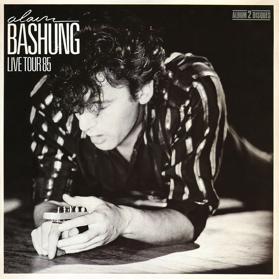 alain bashung double lp live tour 85 front