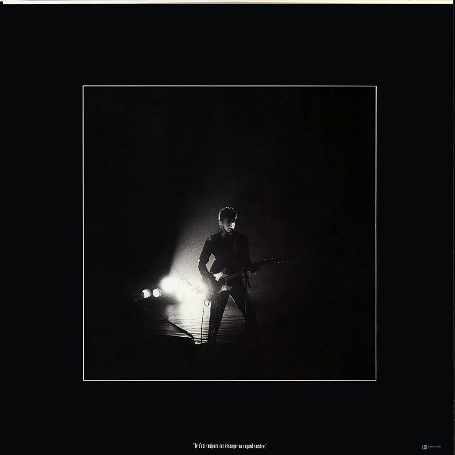 alain bashung double lp live tour 85 paper inner 2 back