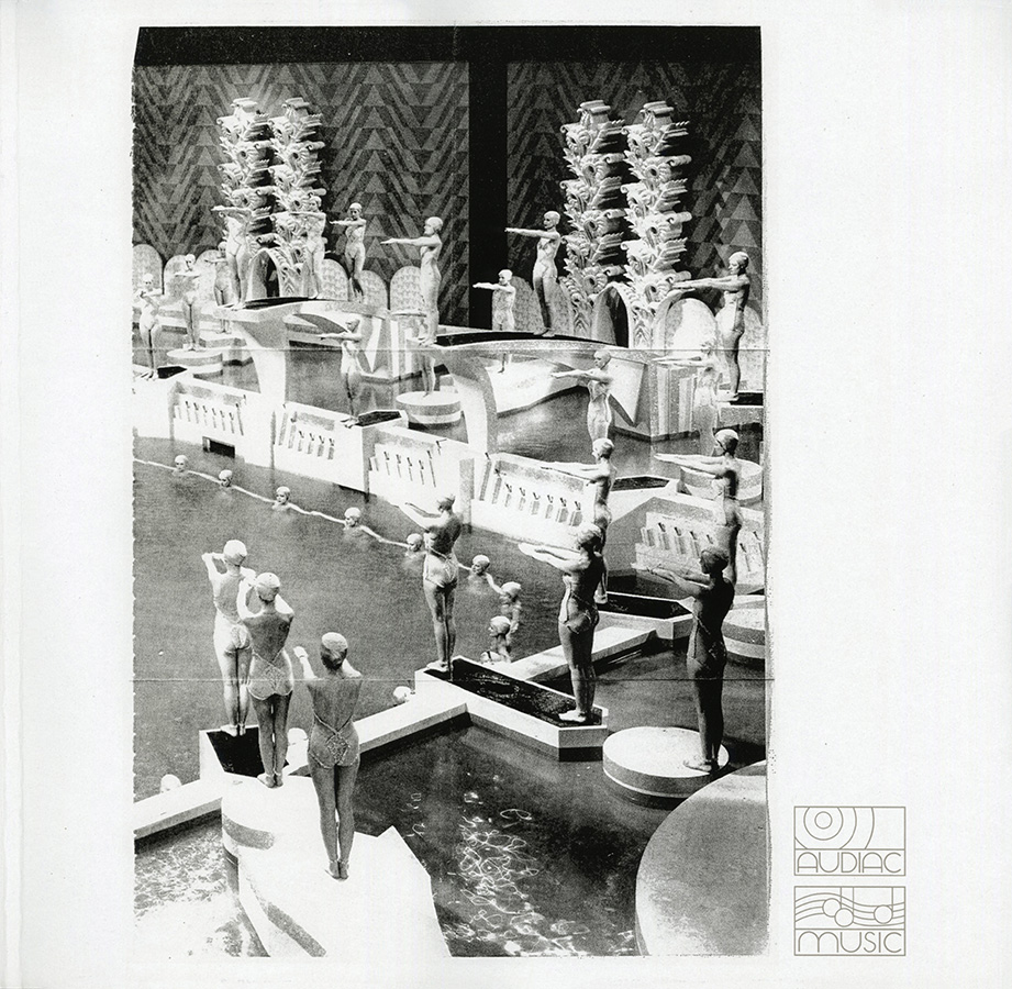 Audiac LP Thank You For Not Discussing The Outside World cover in right