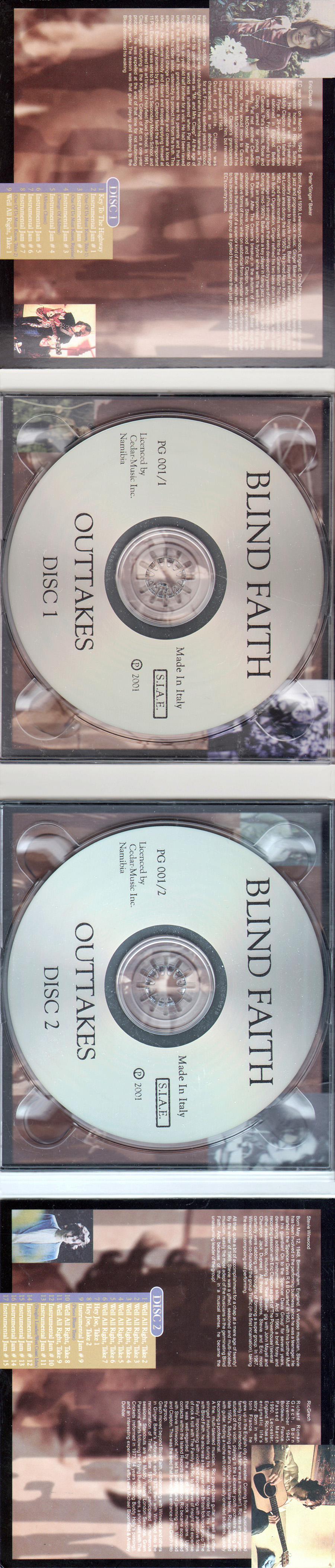 blind faith cd rehearsals cover in
