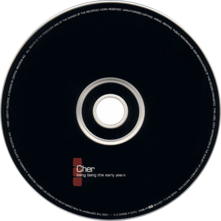 cher cd bang bang the early years label