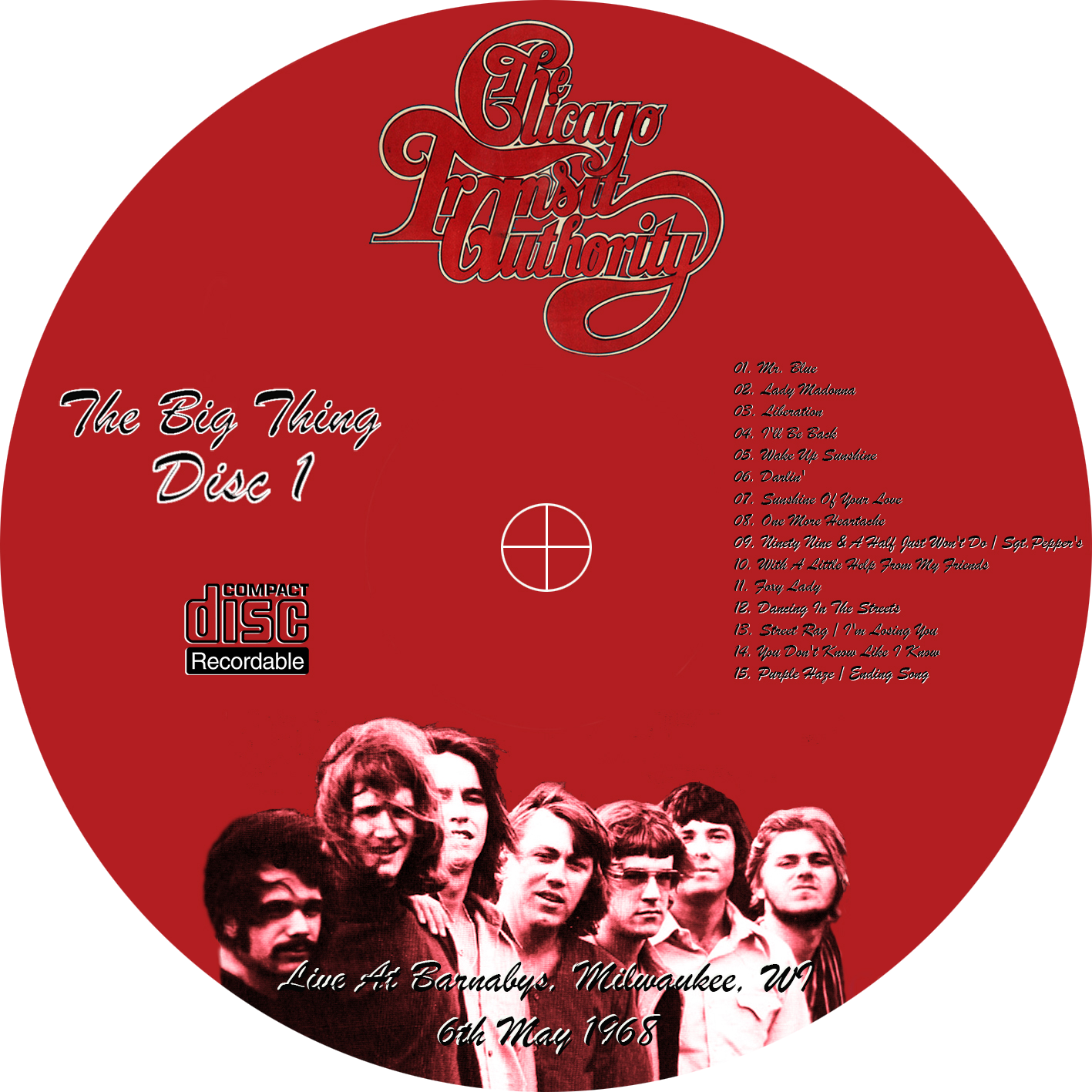 Chicago Transit Authority - The Big Thing live 1968 alternate label 1