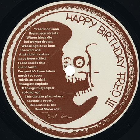 Dead Moon LP Live Evil label C