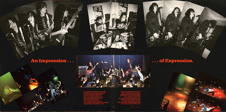 Dead Moon LP Live Evil cover in