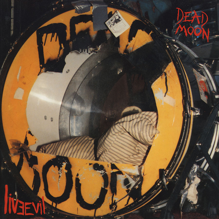 Dead Moon LP Live Evil front