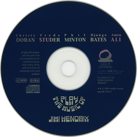 doran studer bates ali minton CD94 jimi label