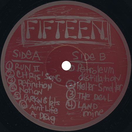 fifteen lp allegra label a