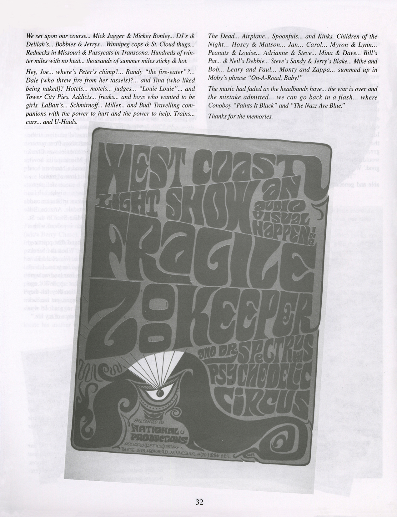 fragile zookeeper magazine lost and found page 32