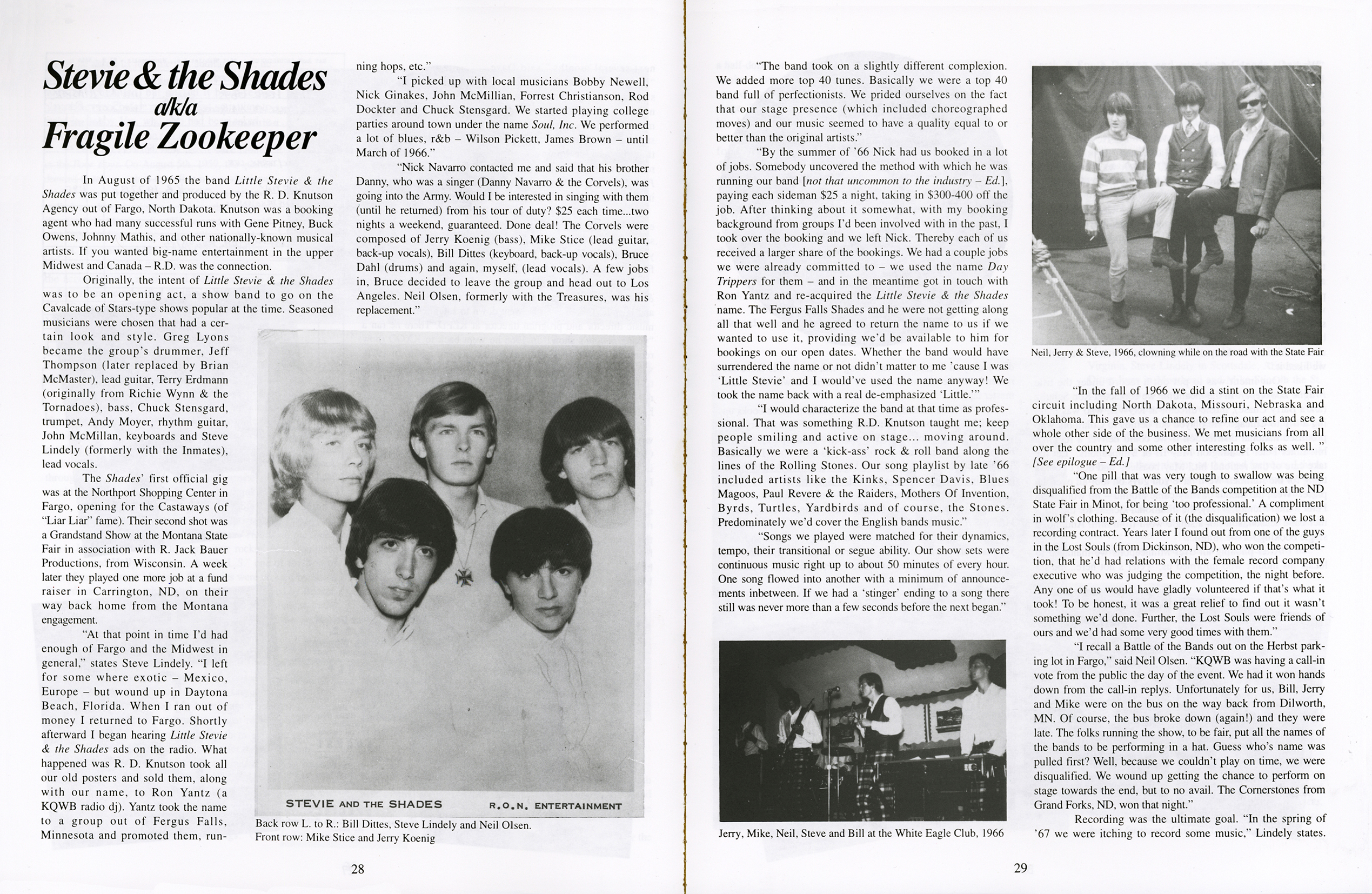 fragile zookeeper magazine lost and found pages 28 and 29