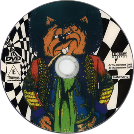 hamsters dvd band of gerbils label
