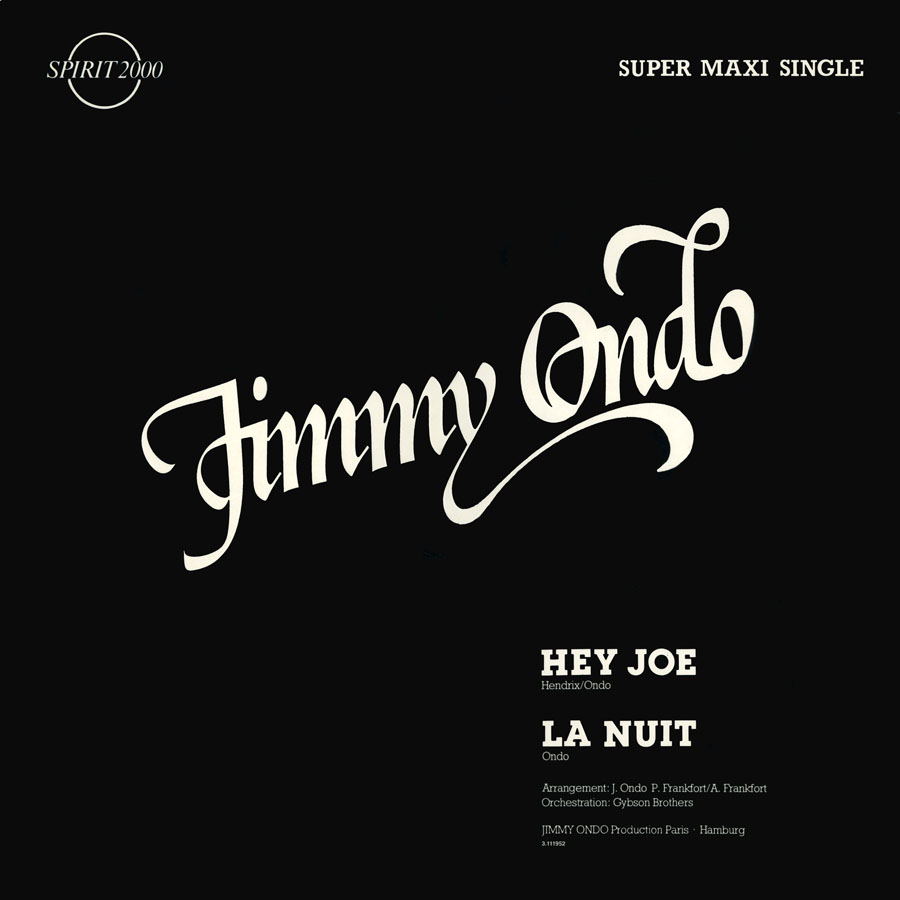 jimmy ondo maxi 45 hey joe - la nuit back