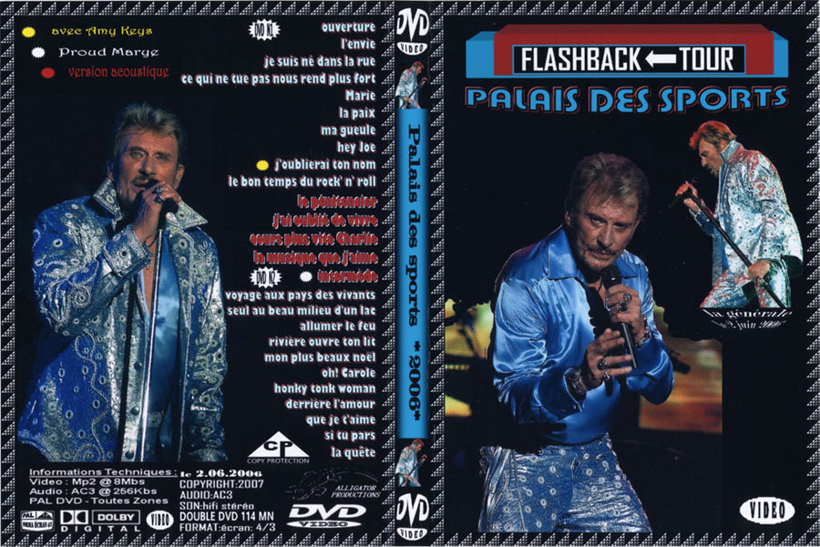 johnny hallyday 2006 06 02 palais des sports dvd front