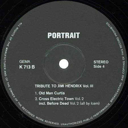 live experience band lp portrait label 4