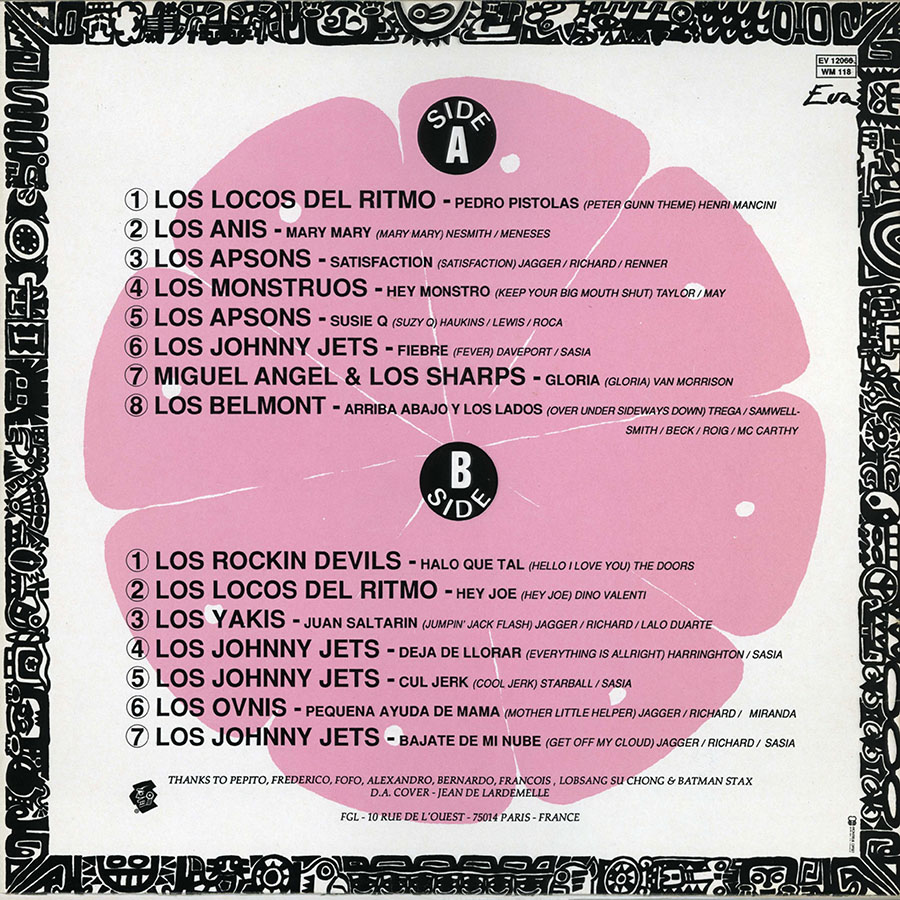 los locos del ritmo lp rare mexican cuts evaback