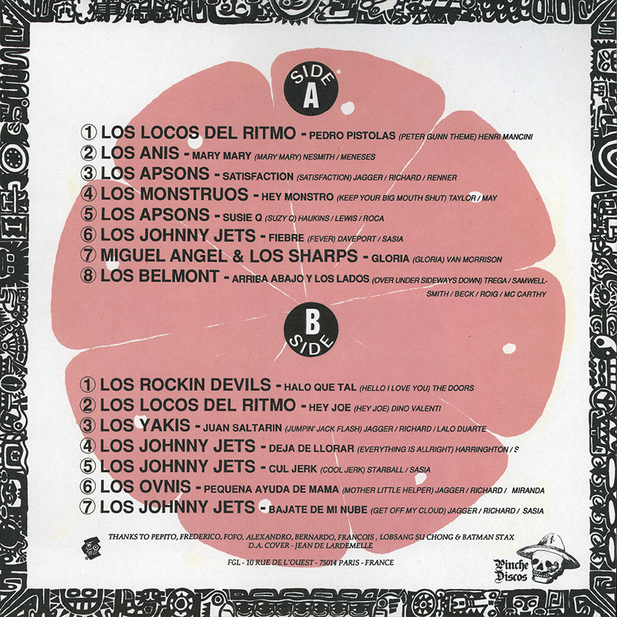 los locos del ritmo lp rare mexican cuts pinche discosback