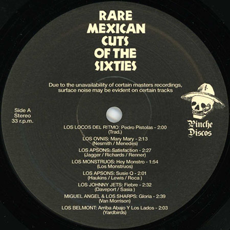 los locos del ritmo lp rare mexican cuts pinche discoslabel 1