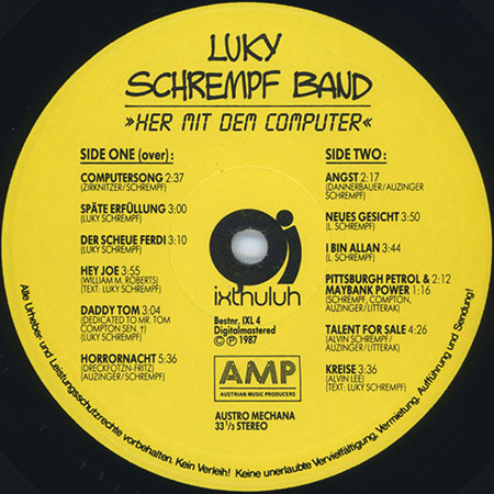 luky schrempf band lp her mit der computer label 1