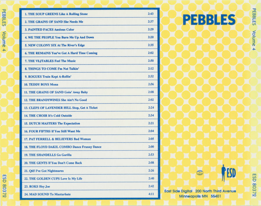 mad sound cd pebbles volume 4 tray
