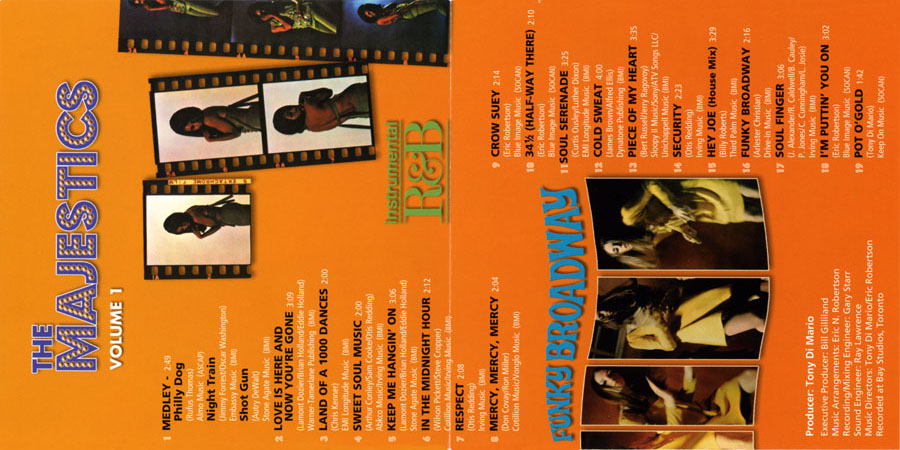 majestics cd majestics vol 1 funky broadway in