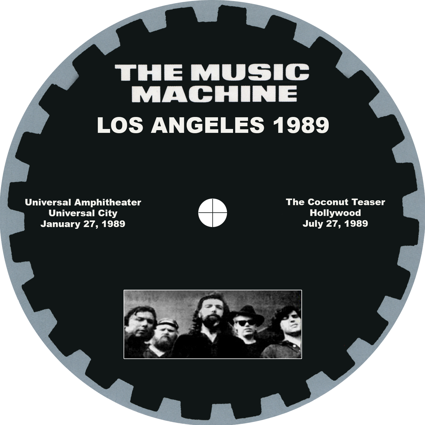 music machine cdr los angeles 1989 label
