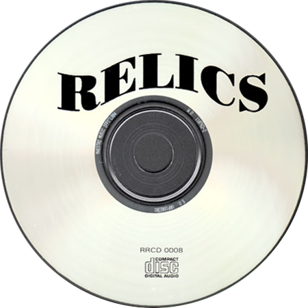 The Nomads CD various Relics of the 60's volumes 1 & 2  label