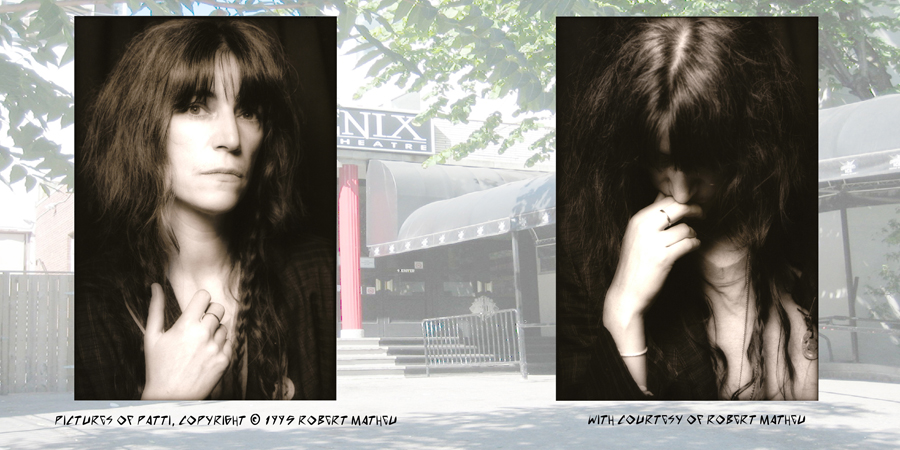 patti smith cd live at phoenix center theatre in toronto in