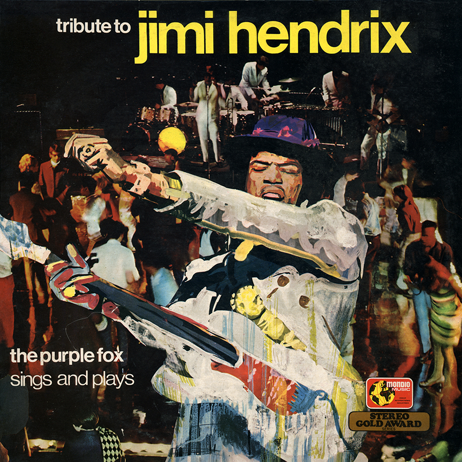 purple fox lp tribute to jimi hendrix france front