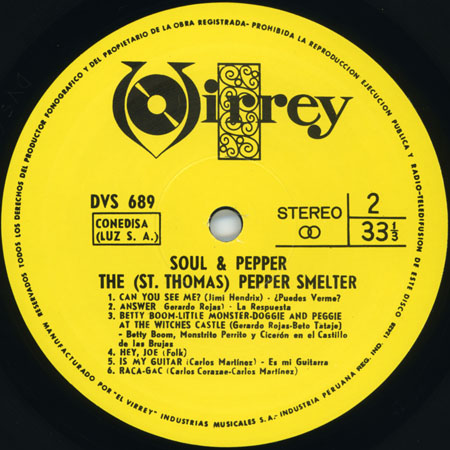 saint thomas pepper smelter LP soul pepper label 2