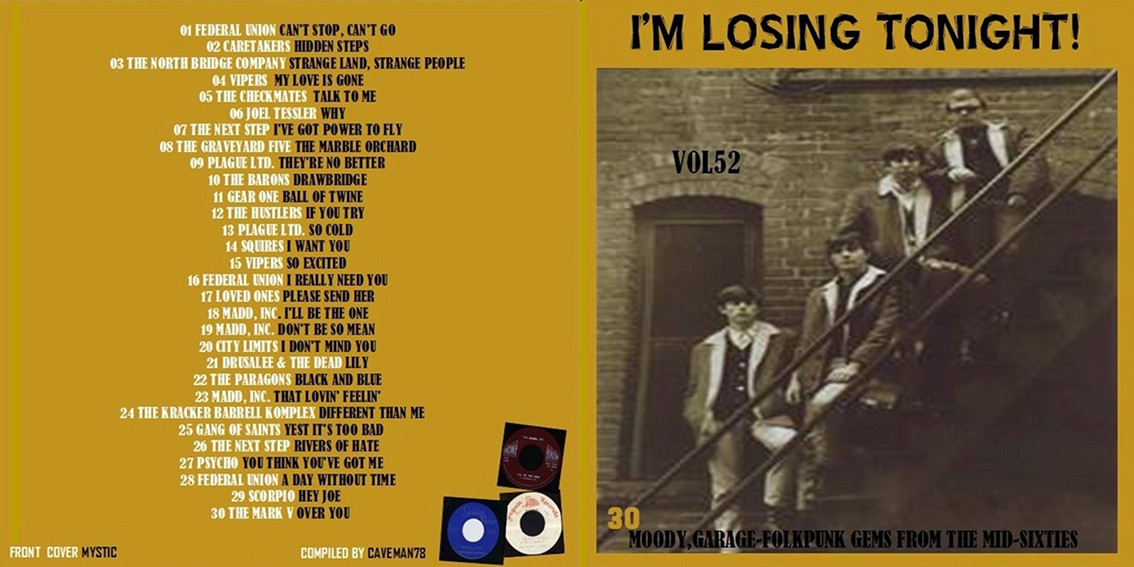 scorpio cd losing tonight volume 52 cover