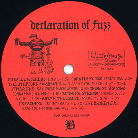 seen lp red-blue declaration of fuzz label 2