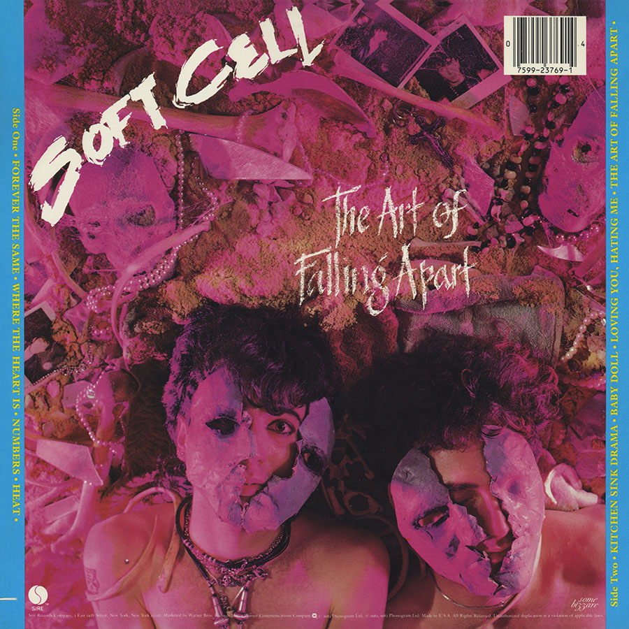 soft cell lp the art of falling apart back