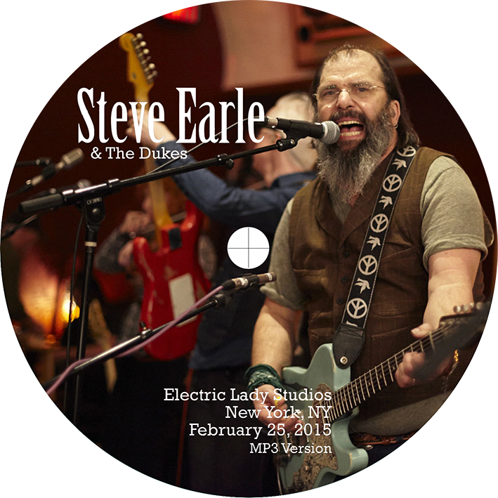 steve earle and the dukes cdr Electric lady studios 2015 label