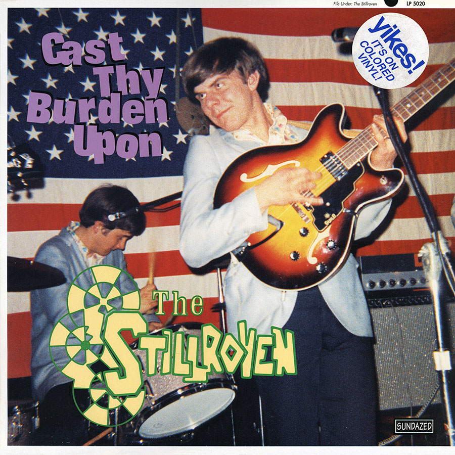 stillroven lp cast thy burden upon front with sticker