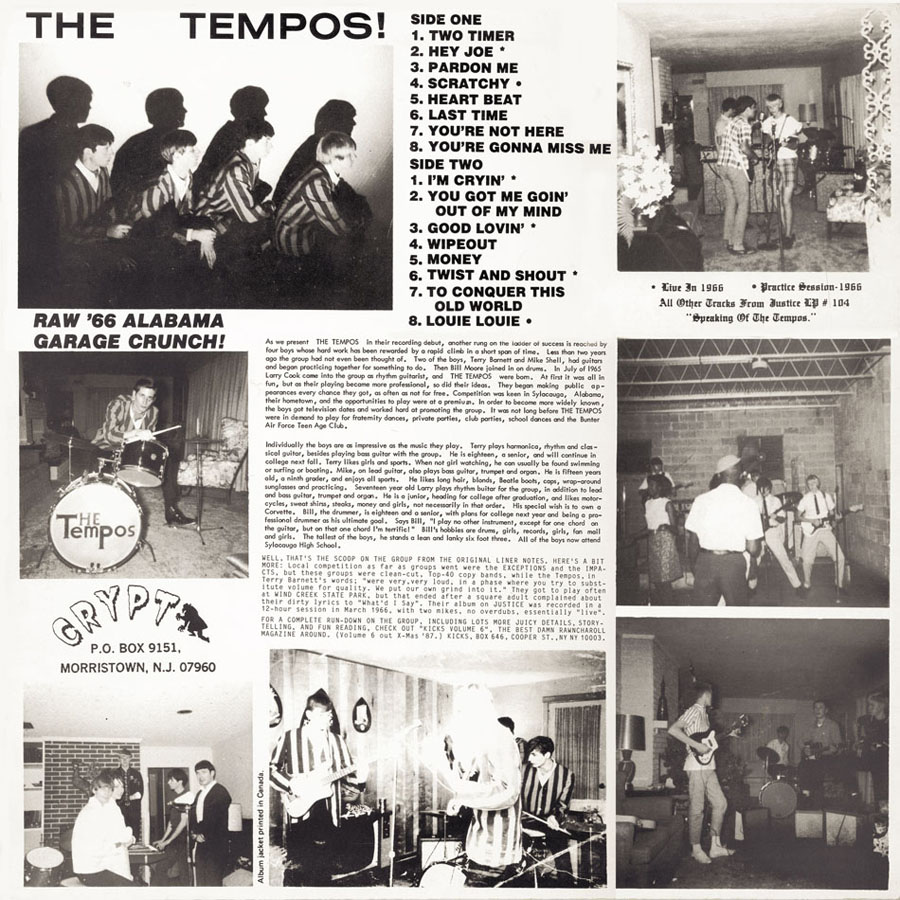 tempos LP crypt back