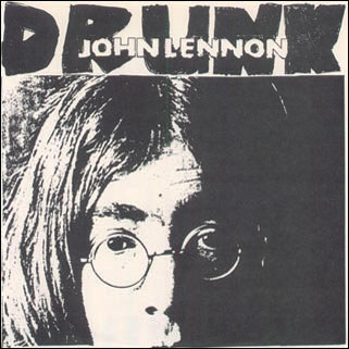 drunk john lennon single front