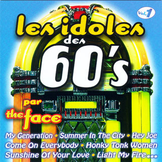 face cd les idoles des 60's front