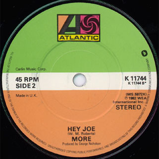 more single side 2 hey joe