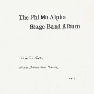 phi mu alpha lp stage band album