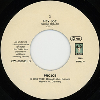 Projoe single side hey joe