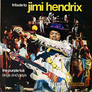 purple fox tribute to jimi hendrix gold award uk front