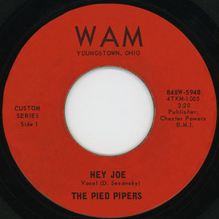 pied pipers single side hey joe