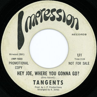 tangents single promo side hey joe