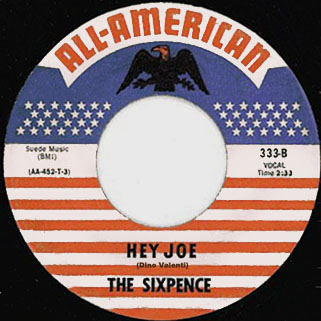 thee sixpence single side hey joe