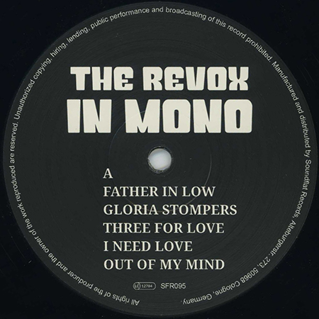 the Revox LP In Mono side A