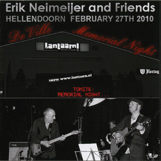 Erik Neimeijer 2010 02 27 CD Hellendoorn tribute to Willy DeVille front