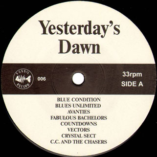 blues unlimited lp various yesterday's dawn label A