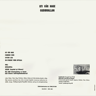 Gudibrallan LP Uti Var Hage 1971 back cover