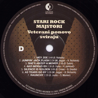 Stari Rock Majstori LP Veterani Ponovo Sviraju label D
